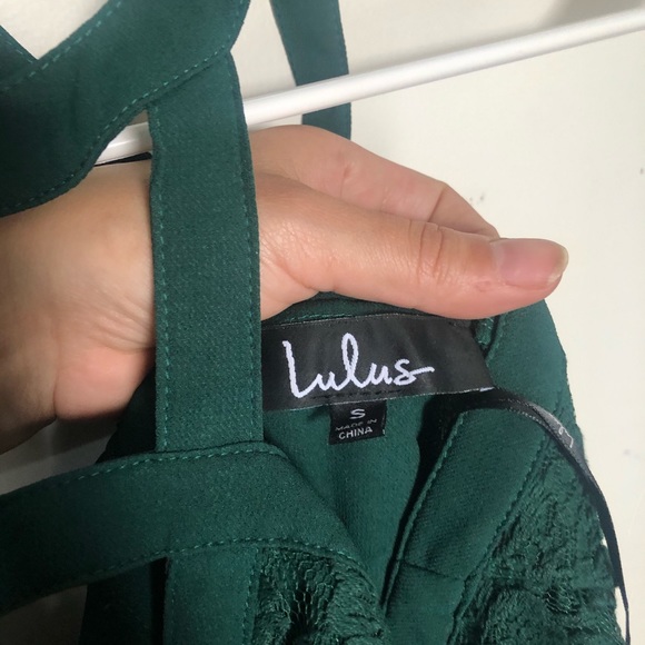 Lulus Green Halter Dress - Picture 9 of 9